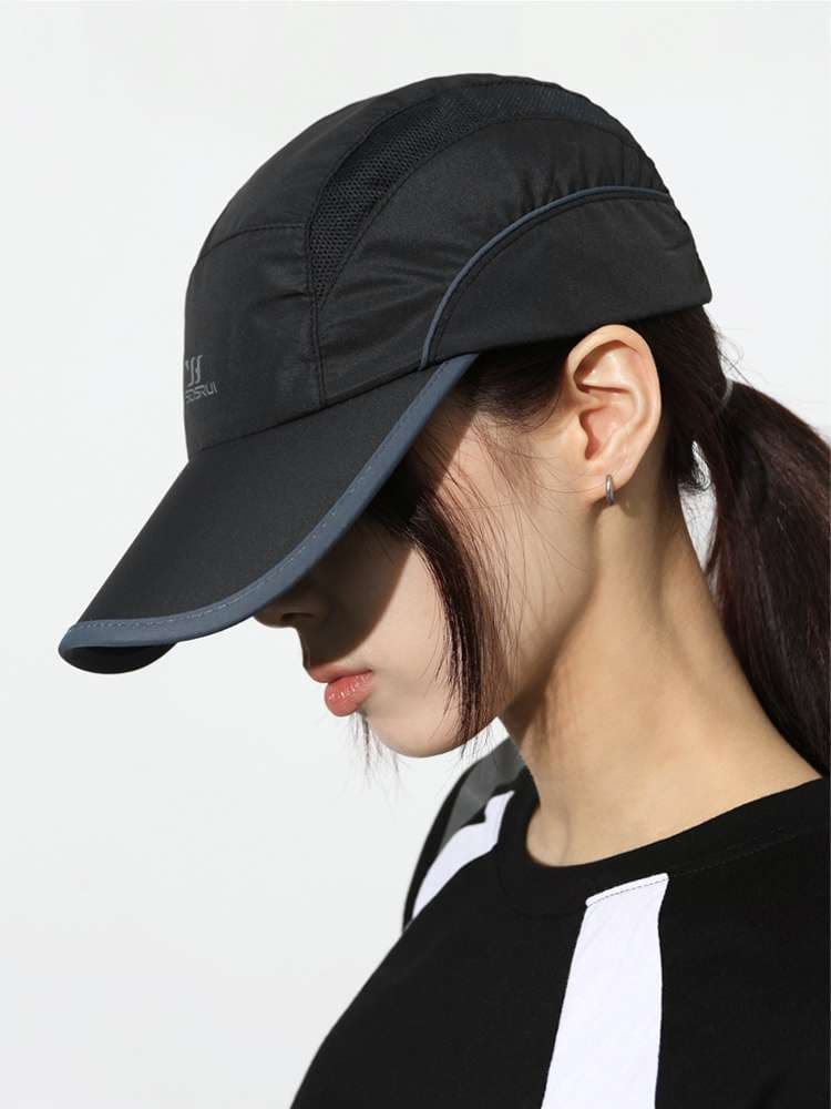 ランニングキャップ　通気性抜群スポーツキャップ