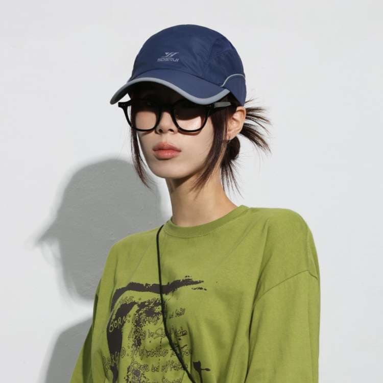 ランニングキャップ　通気性抜群スポーツキャップ