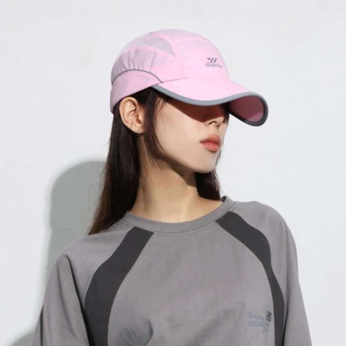 ランニングキャップ　通気性抜群スポーツキャップ