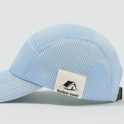 ランニングキャップ　通気性抜群メッシュキャップ