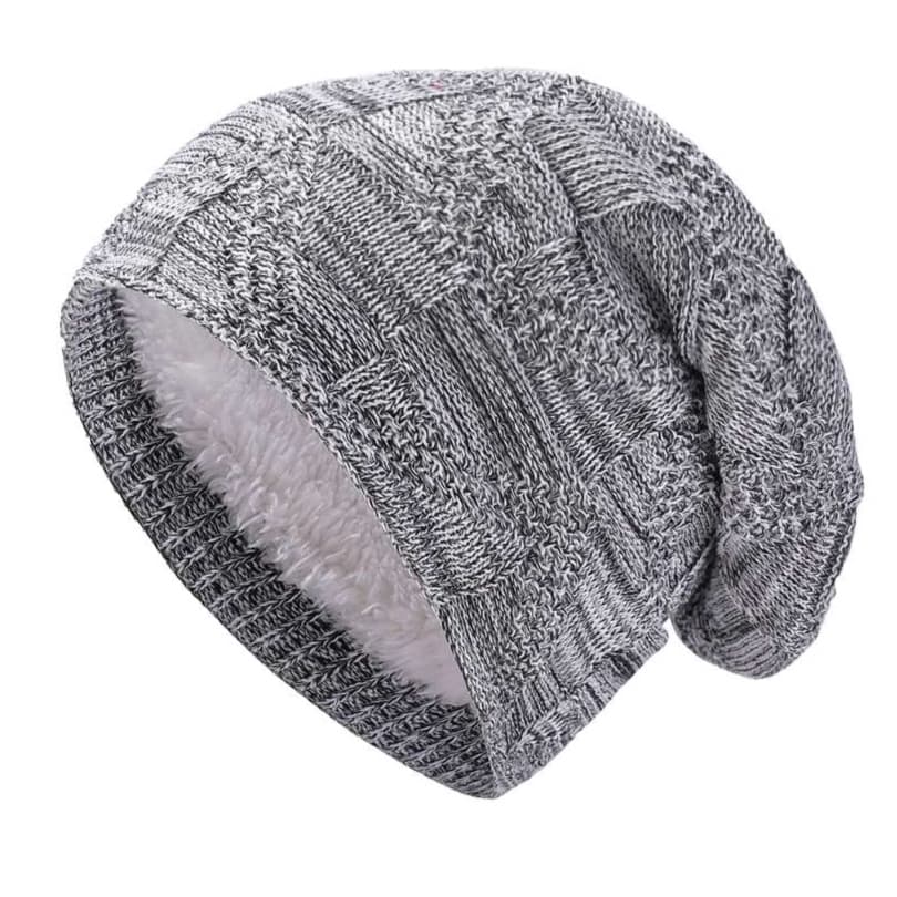 ランニングキャップ　キャップ  暖かニット帽子ふわふわ裏地付き