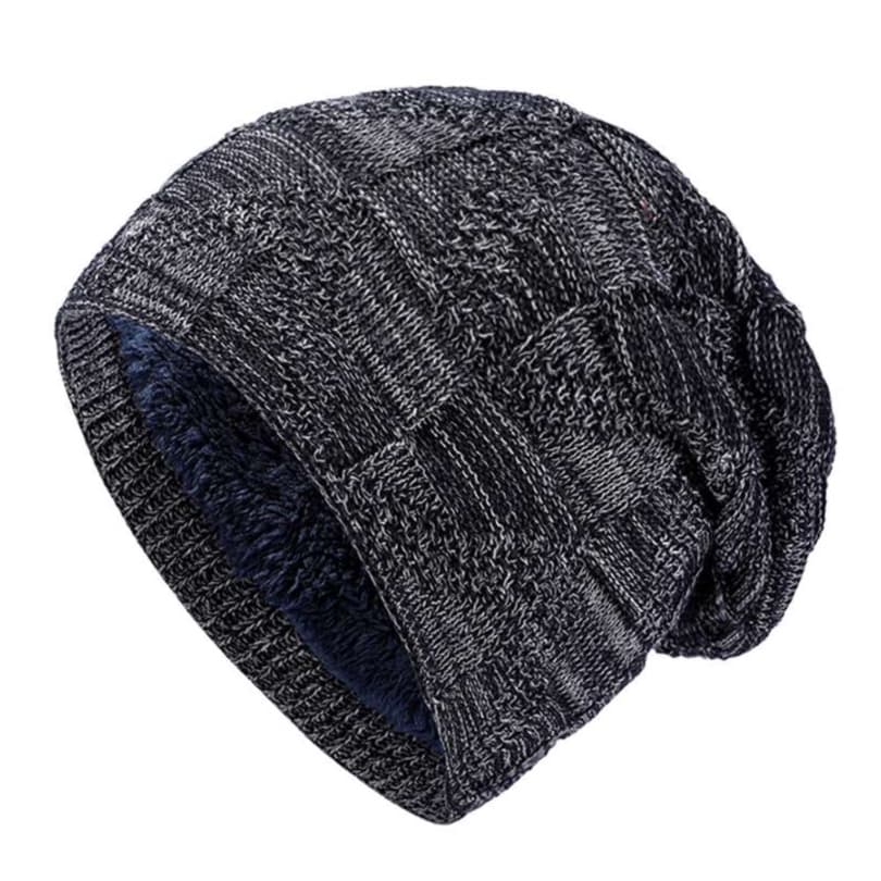 ランニングキャップ　キャップ  暖かニット帽子ふわふわ裏地付き