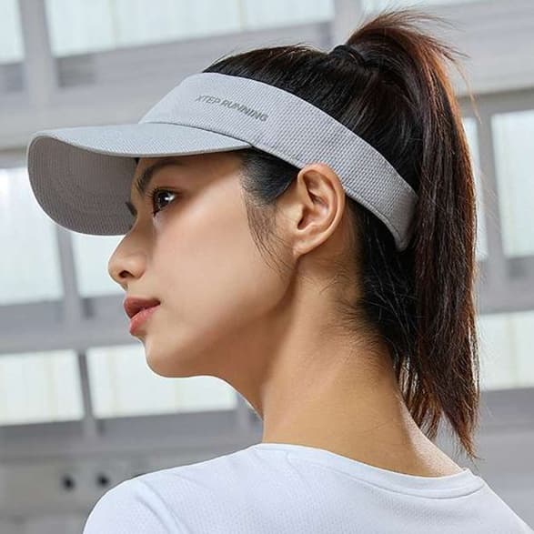 ランニングキャップ　キャップ ランニング スポーティーサンバイザー