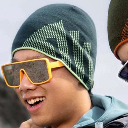 ランニングキャップ　キャップ ランニング 防風保温メリノウールキャップ