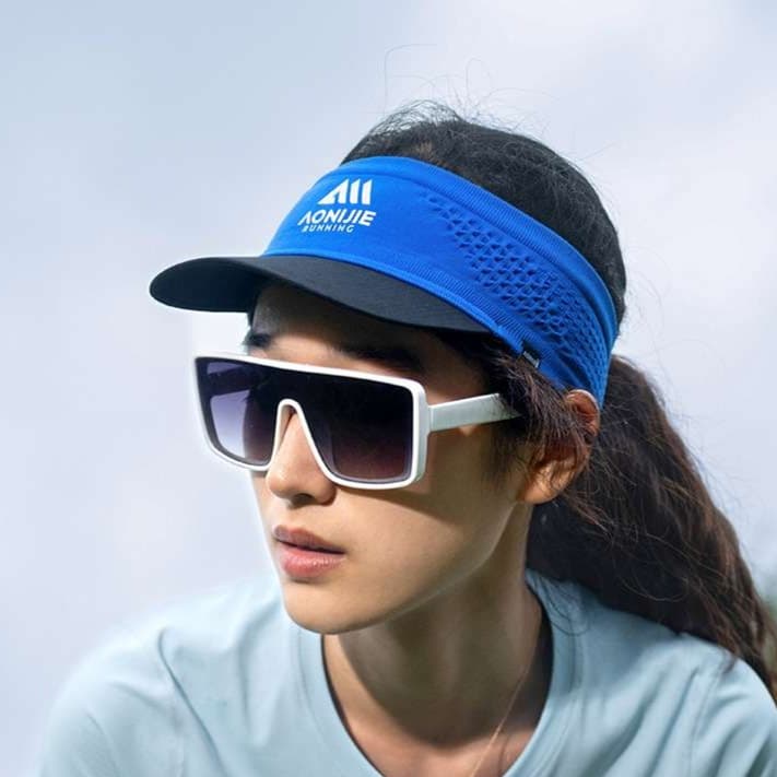 ランニングキャップ　キャップ ランニング スポーツ用サンバイザー帽子