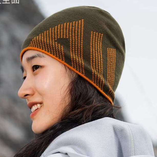 ランニングキャップ　キャップ ランニング 秋冬用伸縮性保温ニット帽