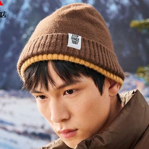 ランニングキャップ　キャップ ランニング 山岳風景ニット帽