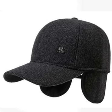 ランニングキャップ　キャップ ランニング 秋冬シニア紳士の暖かキャップ