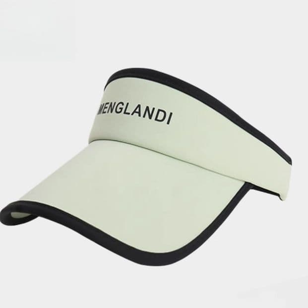 ランニングキャップ サンバイザー型 髪型自由ゴルフキャップ