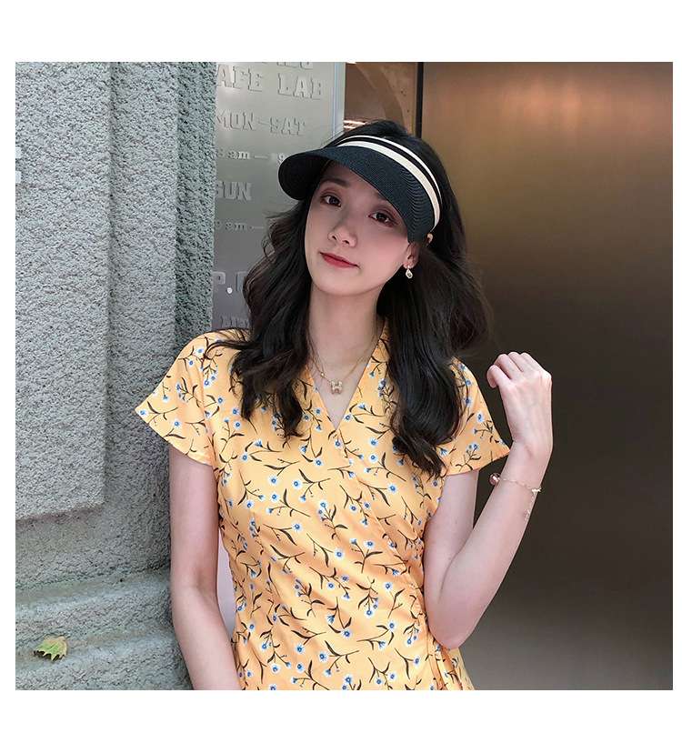ランニングキャップ　キャップ  サンバイザー風 ゴルフ帽子