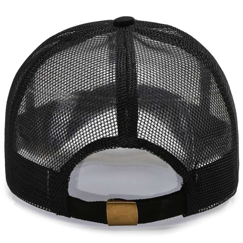 ランニングキャップ　通気性抜群メッシュキャップ