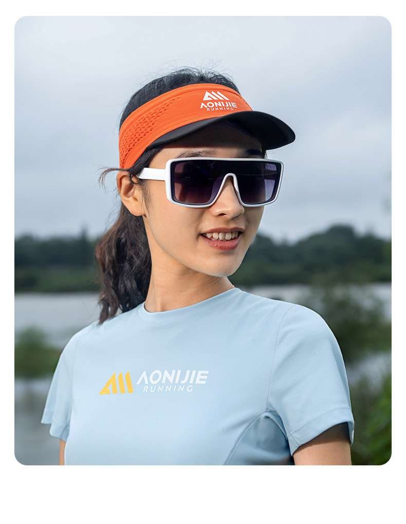ランニングキャップ　キャップ ランニング スポーツ用サンバイザー帽子