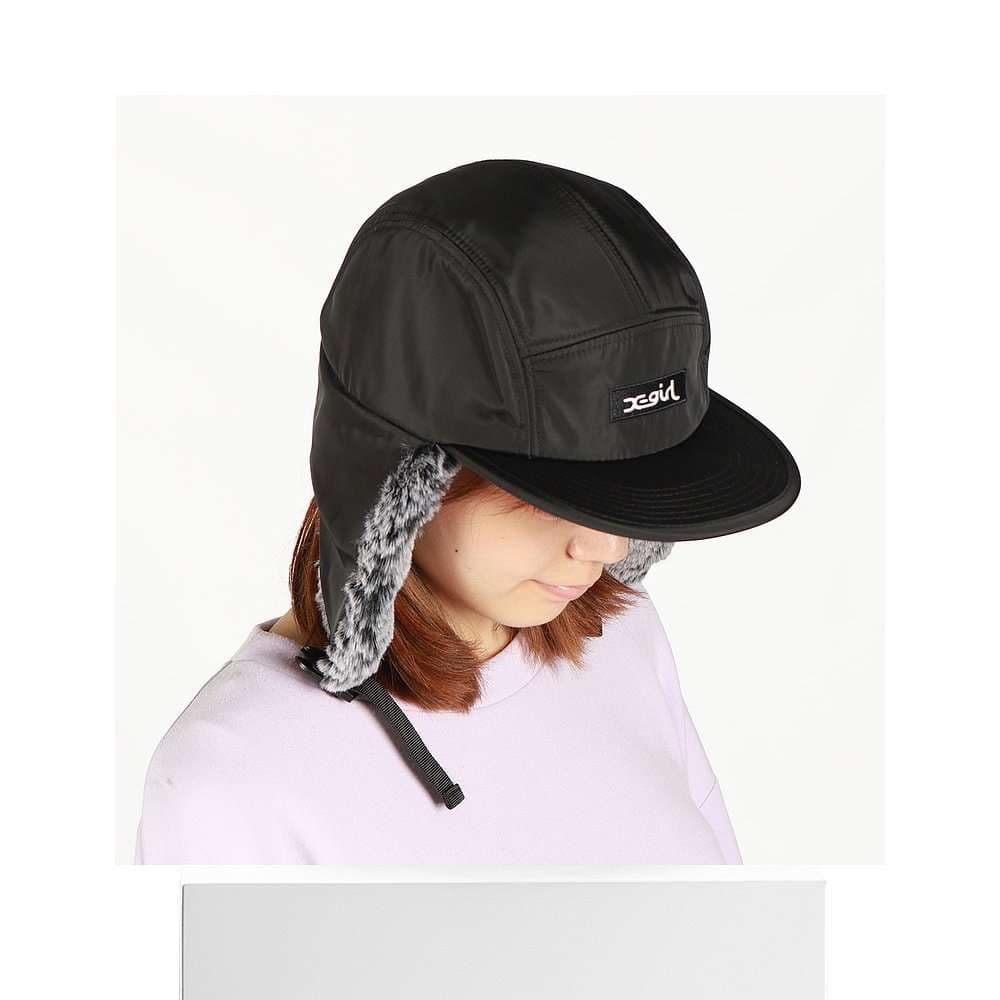 ランニングキャップ　キャップ ランニング 防寒ファー付きキャップ