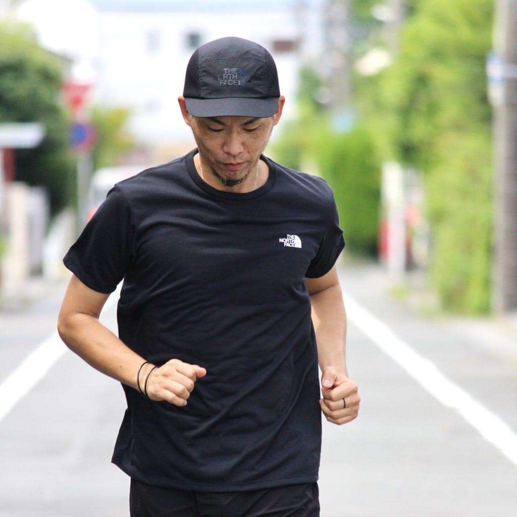 ランニングキャップ　メッシュ通気性ランニングキャップ