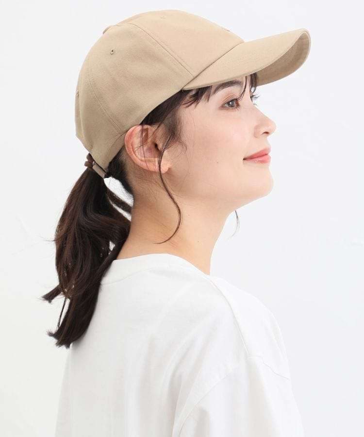 ランニングキャップ　ポニーテール対応 シンプルキャップ