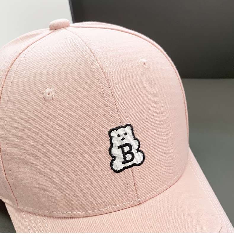 ランニングキャップ　クマロゴ刺繍キャップ