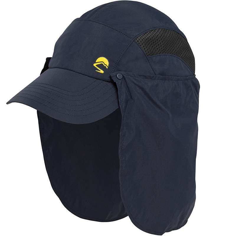 ランニングキャップ　UVカット日よけ付きランニングキャップ