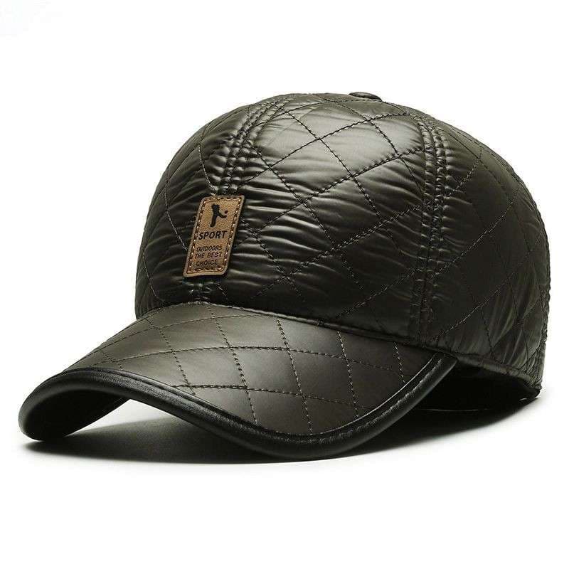 ランニングキャップ　キルティング加工スポーツキャップ