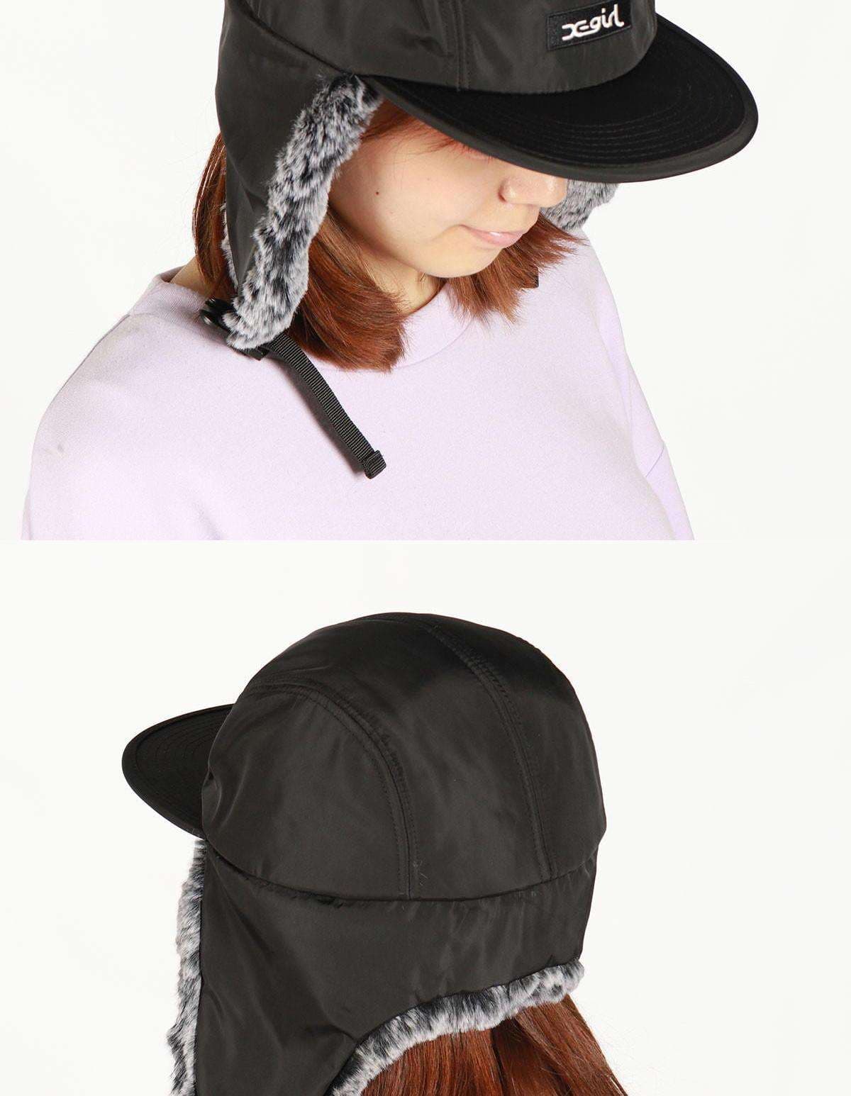 ランニングキャップ　キャップ ランニング 防寒ファー付きキャップ