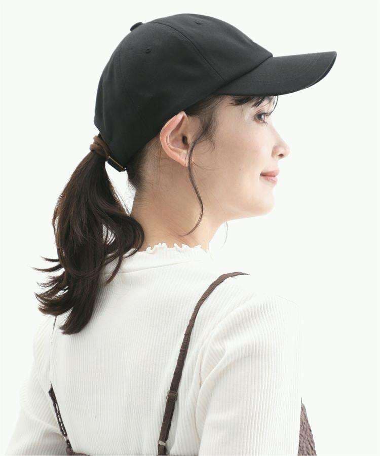 ランニングキャップ　ポニーテール対応 シンプルキャップ