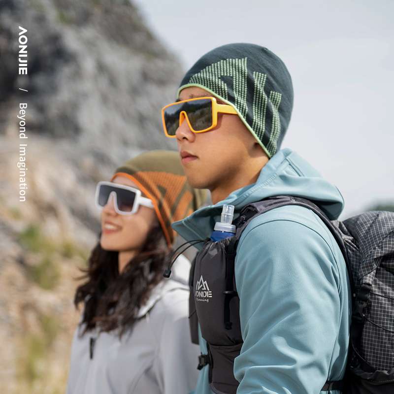 ランニングキャップ　キャップ ランニング 山岳遠征用スポーツニット帽