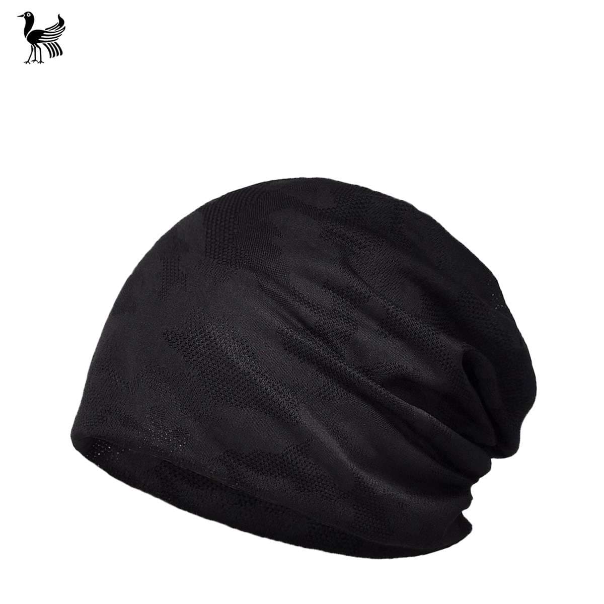 ランニングキャップ　キャップ ランニング スポーティーメッシュニット帽