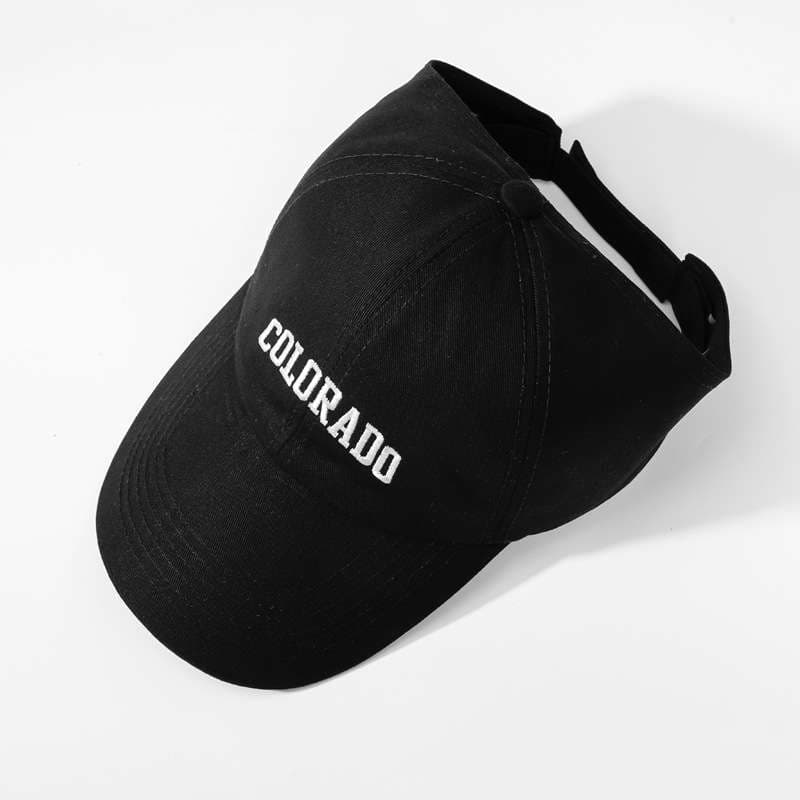 ランニングキャップ　コロラドロゴ入りスポーツキャップ