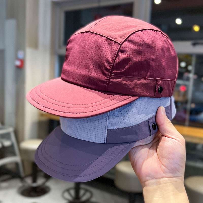 ランニングキャップ　マルチパネル軽量ランニングキャップ