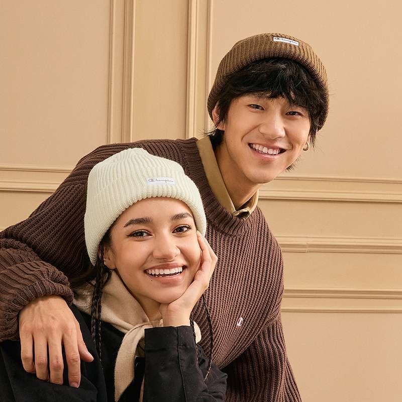 ランニングキャップ　キャップ ランニング シンプル リブニット帽