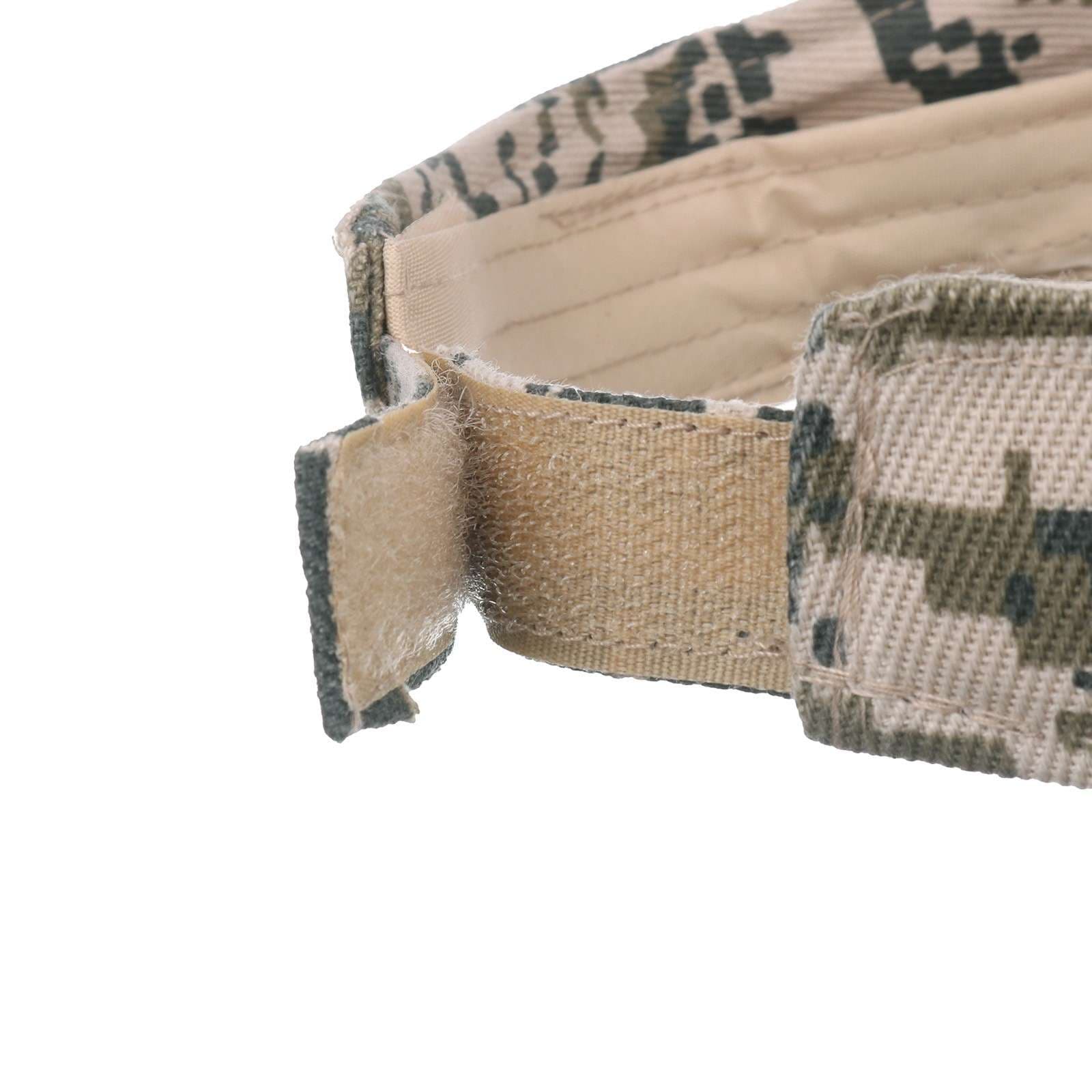 ランニングキャップ　キャップ  迷彩柄サンバイザー