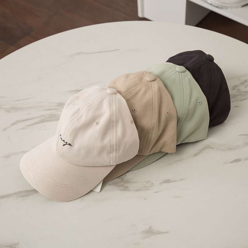 ランニングキャップ　ポニーテール対応 シンプルキャップ