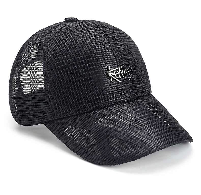 ランニングキャップ　通気性抜群メッシュキャップ