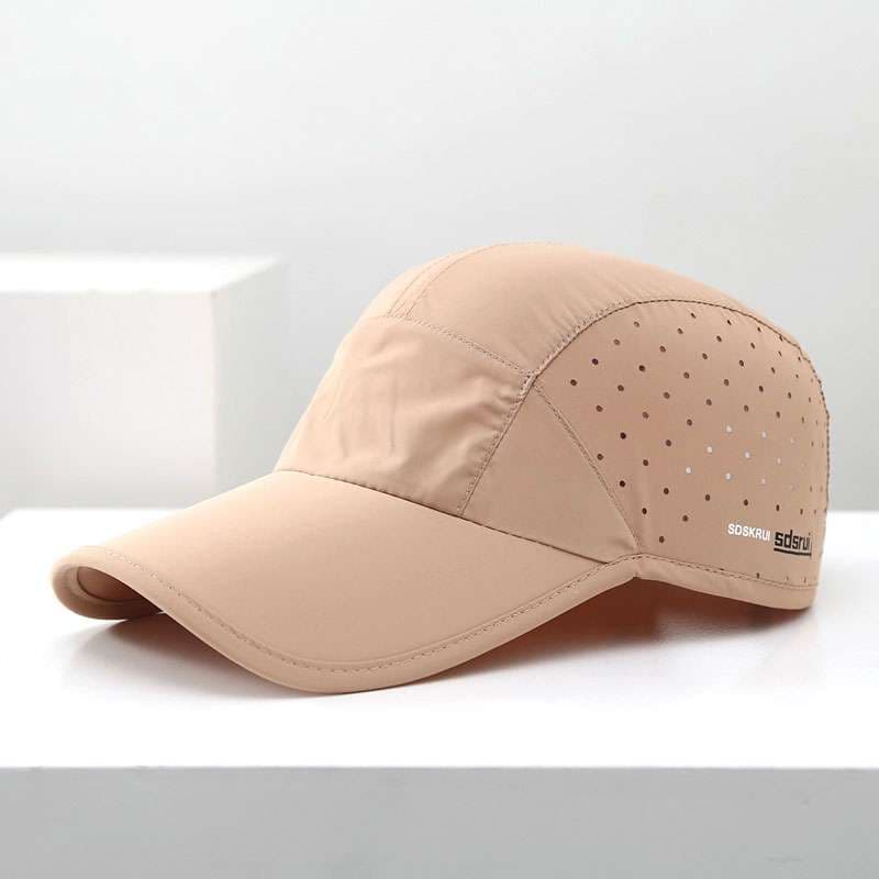 ランニングキャップ　軽量通気性ランニングキャップ