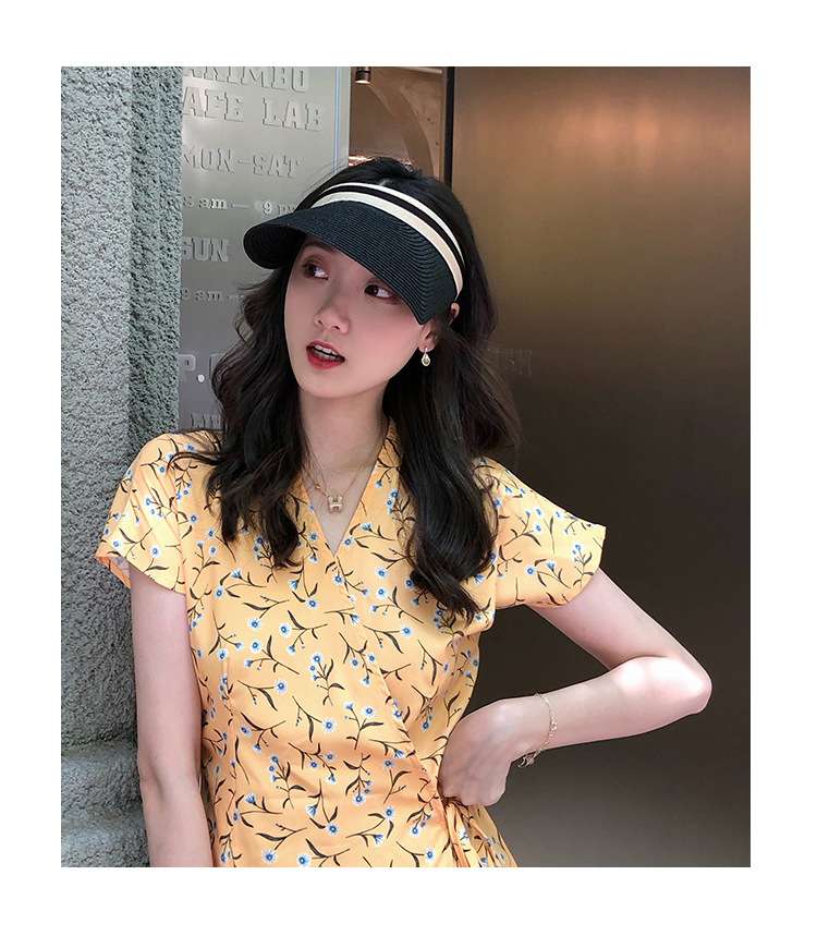 ランニングキャップ　キャップ  サンバイザー風 ゴルフ帽子