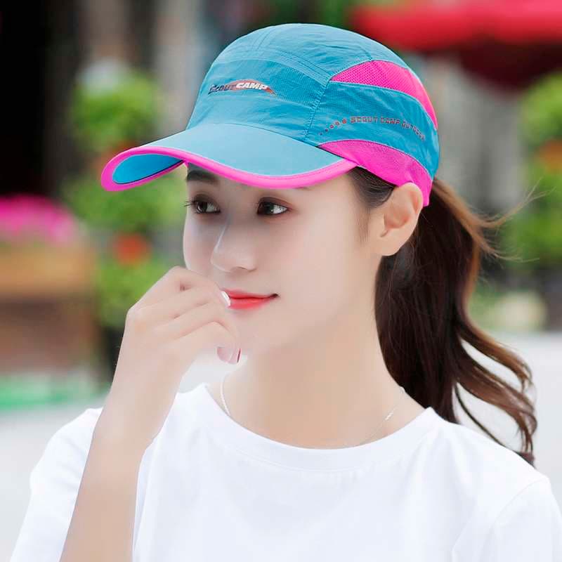 ランニングキャップ　通気性抜群スポーティキャップ