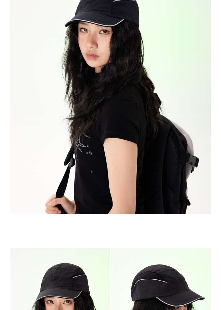 ランニングキャップ　スポーティ軽量キャップ