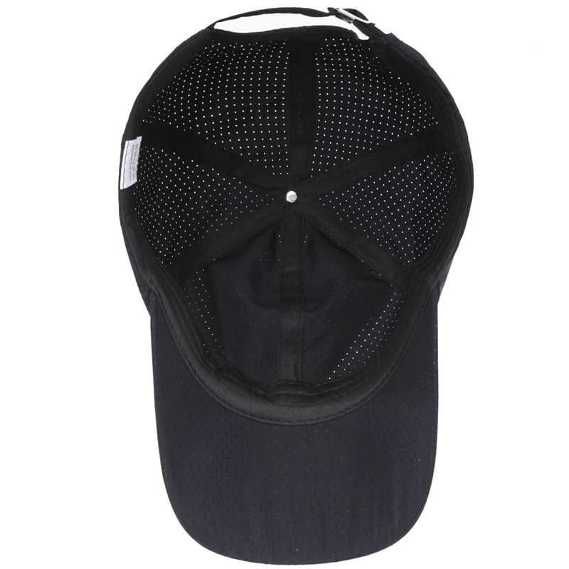 ランニングキャップ　通気性抜群の山岳パホダメッシュキャップ