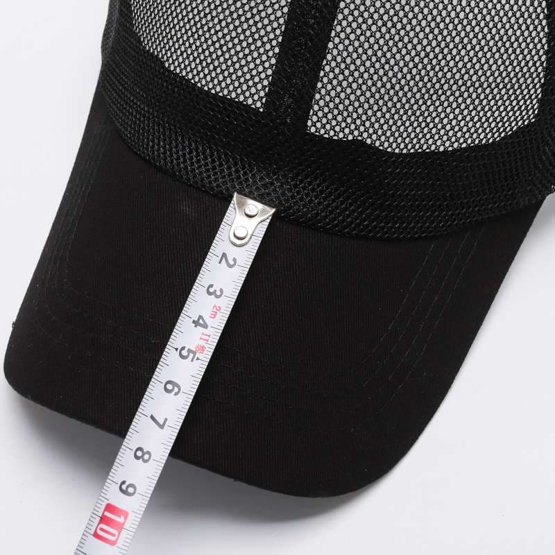 ランニングキャップ　通気性抜群メッシュキャップ
