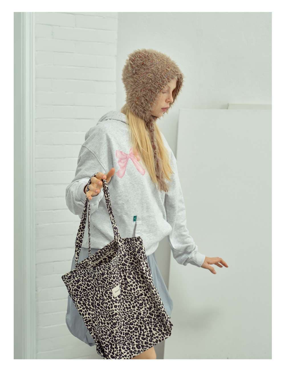 ランニングキャップ　キャップ  ふわもこファー付きニット帽