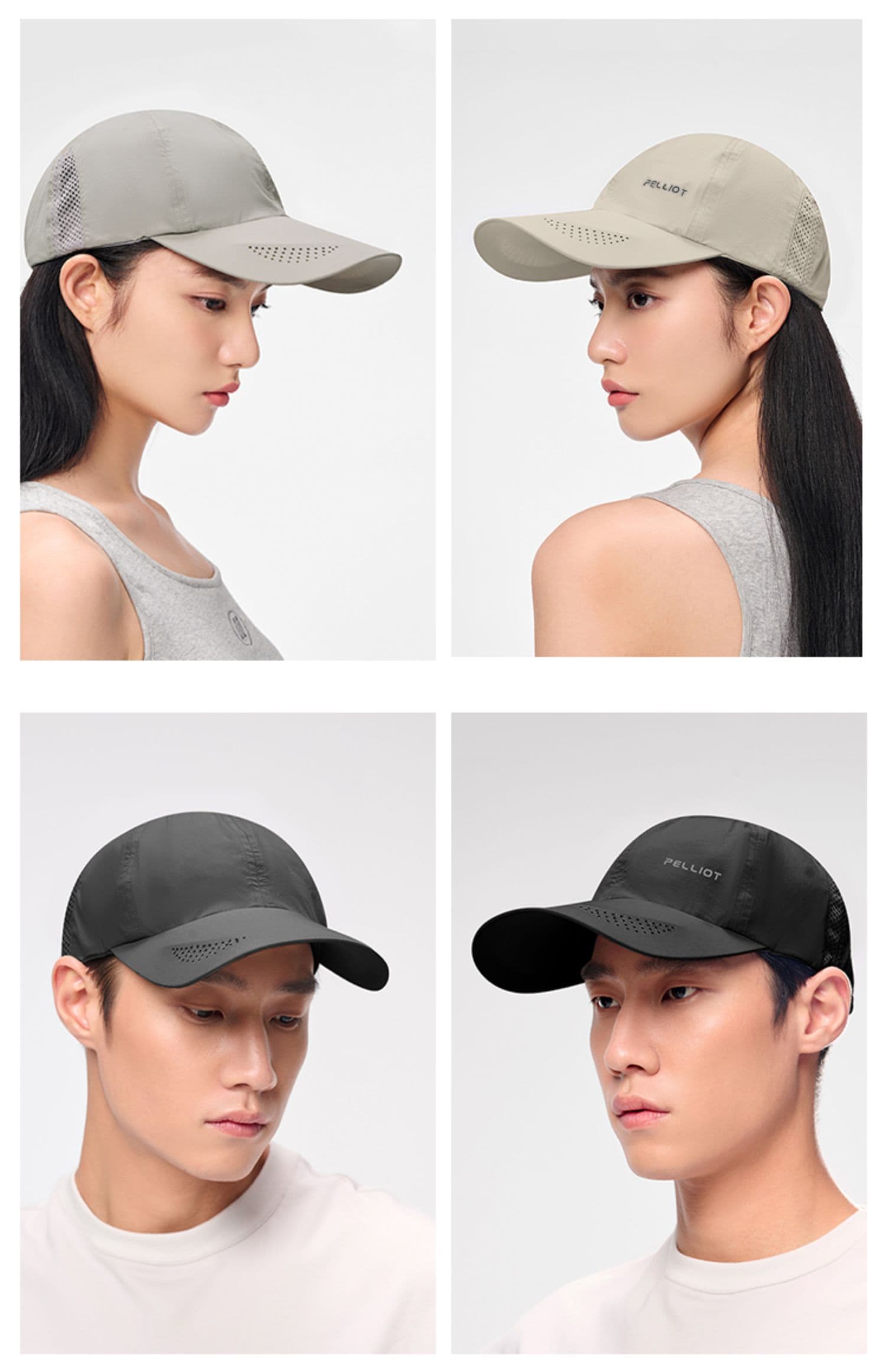 ランニングキャップ 通気性抜群 軽量ランニングキャップ