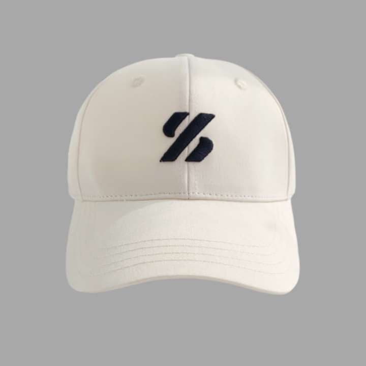 ランニングキャップ シンプルロゴ入りキャップ