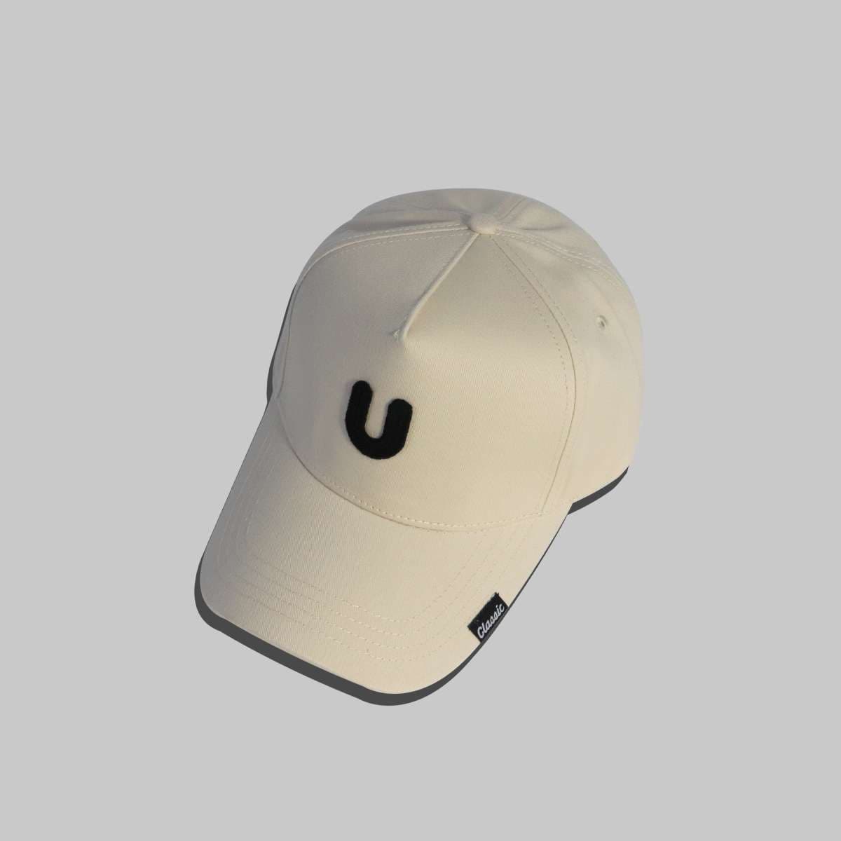 ランニングキャップ シンプルイニシャル入りゴルフキャップ