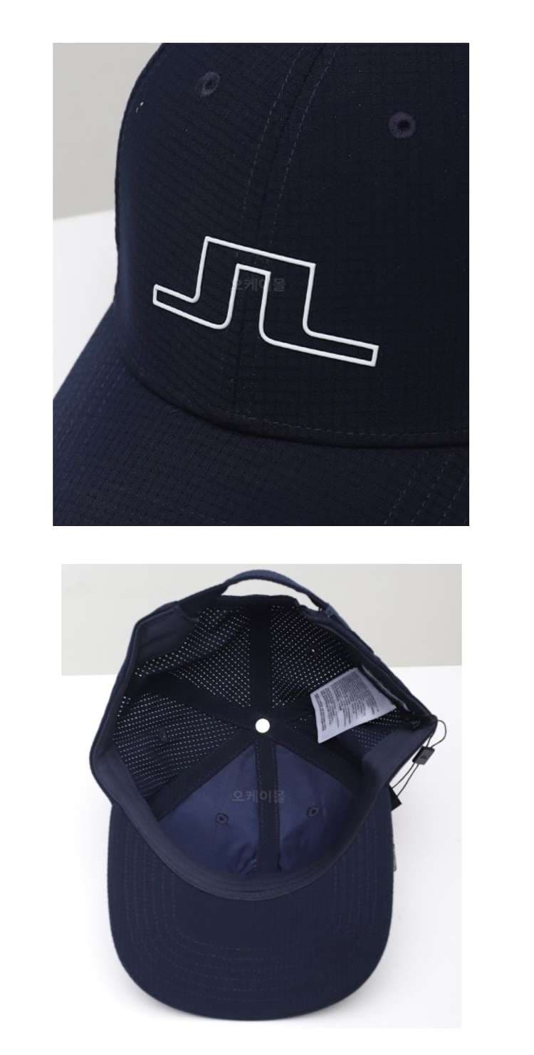 ランニングキャップ Jリンドバーグ ロゴ入りゴルフキャップ
